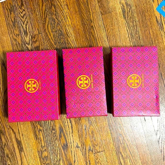 Tory Burch Empty Shoe Boxes Bundle of 4 - Picture 1 of 3